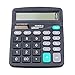 Produktbild GEZICHTA Büro Desktop Taschenrechner Solar und Akku Power Elektronische Portable 12-stelliger Tischrechner Großes LCD-Display, Taschenrechner, 147 x 118 mm