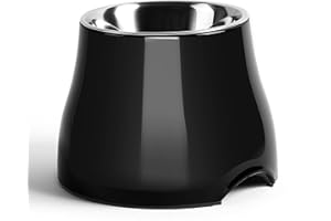 yoken Gamelles surélevées pour Chien, [prévention des Maladies des vertèbres] [Super antidérapant] Gamelle pour Chien avec Bol en Acier Inoxydable, gamelles de Nourriture pour Chiens de Grande