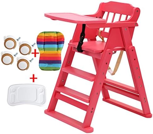 European Dining Chair Baby Solid Wood Chair Collapsible Baby Seat Lift Portable Seat Multifunction Dining Chair ( Color : #3 )
