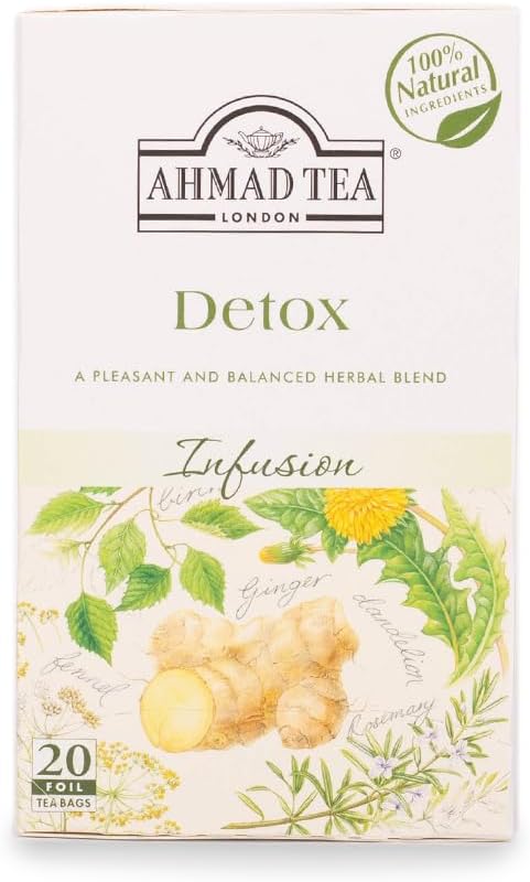 AHMAD TEA Detox Tea 20li Poşet Çay x 2 gr