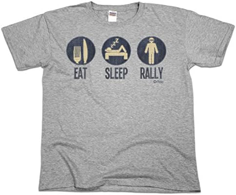 Eat Sleep Rally Mens Rally Driver Gift T-Shirt