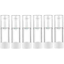 8 Stück 15 Ml Luftlose Pumpflaschen – Transparent, Nachfüllbar, Ideal Für Reise-Cremes & Foundation