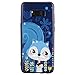 Produktbild Samsung Galaxy Hülle, Hozor Dünne Weiche TPU Silikon Handyhülle Schutztasche Back Cover Gemalt Geprägt Muster Schutzhülle Etui für Samsung Galaxy S8 Plus S8+ 6.2 zoll - Blaue Eichhörnchen