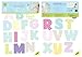 Alphabet Nursery Wall Stickers - Uppercase