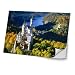 Produktbild Städte 10031, Schloss, Skin-Aufkleber Folie Sticker Laptop Vinyl Designfolie Decal mit Ledernachbildung Laminat und Farbig Design für Laptop 10.2"