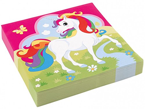 52 Teile Regenbogen Einhorn Party Deko Set für 16 Kinder - 4