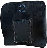 Speziell für den Arzt entwickeltes Kissen aus Memory-Schaum auf dem Markt: Doctor Butlers Comfort + orthopädisches Memory-Schaum Kissen ist aus hochwertigem strapazierfähigem Memory-Schaum und dem einzigen Kissen mit Gel-Freeze-Einsatz für sofortige Entspannung. Maschinenwaschbarer Kissenbezug mit Reißverschluss für einfache Reinigung.