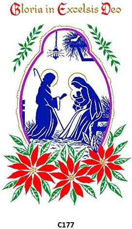 10 Religious Christmas Cards C177