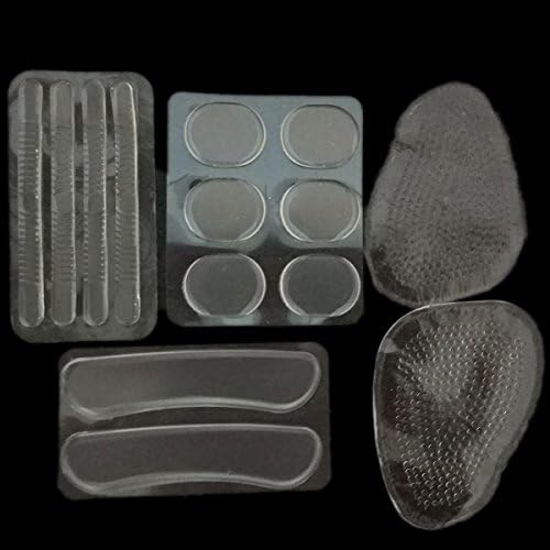 14 Pieces Heel Protectors Pads Spots Shoes Back Insert Gel Insoles Foot Care Pain Relief