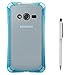 DMG Ultra Thin Flexible TPU Extra Protection and Grip Back Cover Case For Samsung Galaxy Ace NXT SM-G313H / S Duos 3 SM-G313 (Blue) + Stylus Ball Pen RS.349.00
