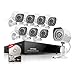 Produktbild DXP Zmodo 720P HD-Sicherheitskamera-System mit 8 Indoor / Outdoor Nachtsicht Überwachungskameras, 8CH 720P PoE NVR, 1TB HDD Smartphone QR-Code Scannen ZM-SS718-1TB