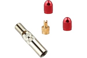 aibiku Adattatore di Estensione Valvola, Valvole Tubeless Monopattino per Xiaomi M365, PRO, Pro2, 1S, per Segway Ninebot Max G30