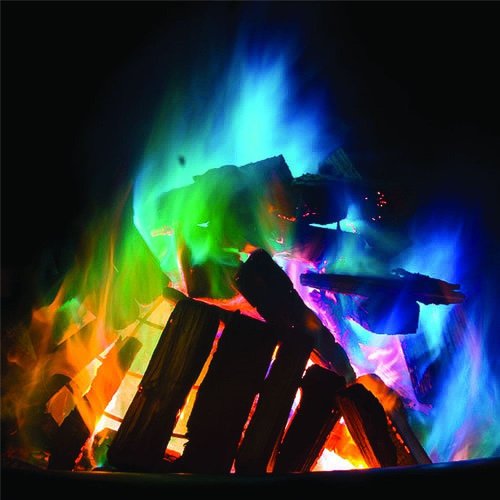 Mystical Fire, Salz für buntes Feuer, 6 Päckchen - 3