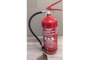 GENERIC EXTINCTEUR 6KG Poudre ABC Norme NF avec Support Fire Shop