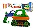 Produktbild allkindathings 966 A-3 Kinder Spielzeug LKW Truck Set von Crane Konstruktion mit Tools Kids
