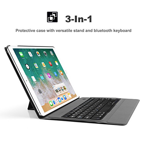 Barato OMOTON iPad Pro 10.5 Funda con Teclado Bluetooth Español,
Compacta Funda de Cuero, Teclado con Funda y Soporte para iPad Pro 10.5
Especial