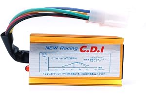 ANCLLO 5 stift AC racing tändning CDI plugg fyrkantig 12 V låda GY6 ny för 50 cc 70 cc 90 cc 110 cc 125 cc 4-takts motorcykel