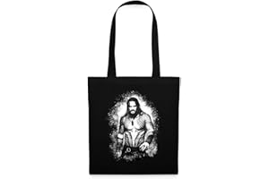 Spreadshirt Aquaman Film Aquaman Kampfbereit Stoffbeutel