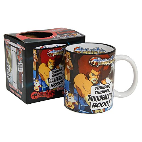 Thundercats Comic Mug. Lion O Snarf She Ra Retro 80's Cartoon