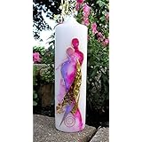 Wunderschöne Engelkerze,Hochzeitskerze, Taufkerze, Brautkerze, handgemacht