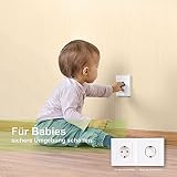 Colico Kindersicherung für Steckdose mit Drehmechanik – Steckdosenschutz Steckdosensicherung Baby Kleinkinder - 5