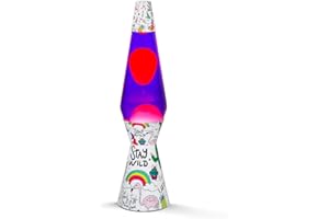 I-TOTAL - Lampe à Lave Magma & Glitter (Unicorn)