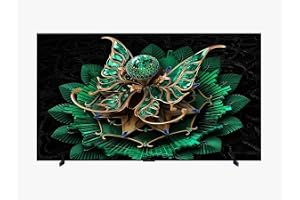 TCL Television 98 Inch Smart TV 4K QD-Mini LED Colorful Quantum Crystal HDR 2600nits Gaming Google TV, 144Hz Native Refresh Rate, Audio by Bang & Olufsen, Dolby Atmos, Game Master-98C7K(2025 Model)