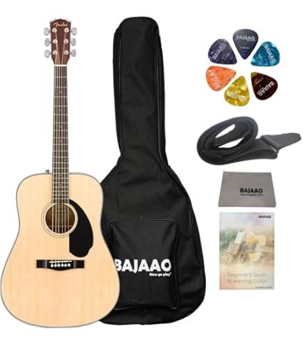 Fender CD 60 Dread V3 DS 6 String Acoustic Guitar - Walnut