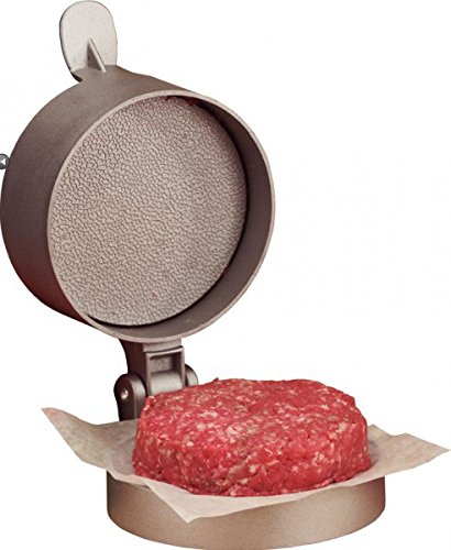 Hamburgerpresse Aluguss Presse für Burger Patties einstellbare Stärke Burgerpresse - 4