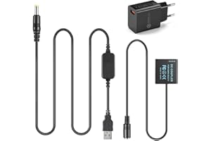 RAEISUSP 5V USB DC 8,4V BLE9 DMW DCC11 atrapa bateria DC 8,7V kabel USB pasuje do mobilnego power banku ładowarka 3A do Panasonic Lumix kamer cyfrowych DMC GF6 GF5 GF3 GF3K GX7 S6 S6k gx80 gx85