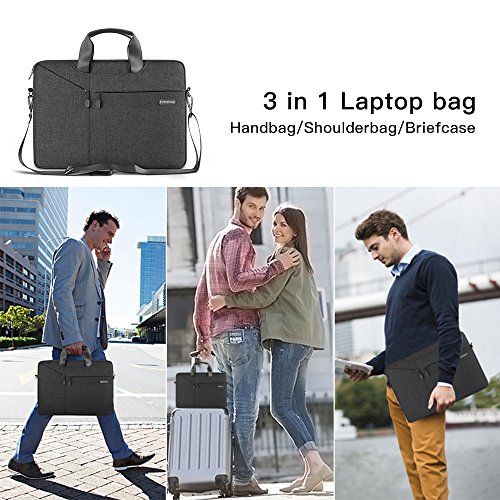 3 in 1 Laptop Tasche - Evershop Handtasche Schultertasche Aktenkoffer f  r Macbook Air Pro   Notebook   Oberfl  che   Tablet mit Bildschirmdiagonale 1