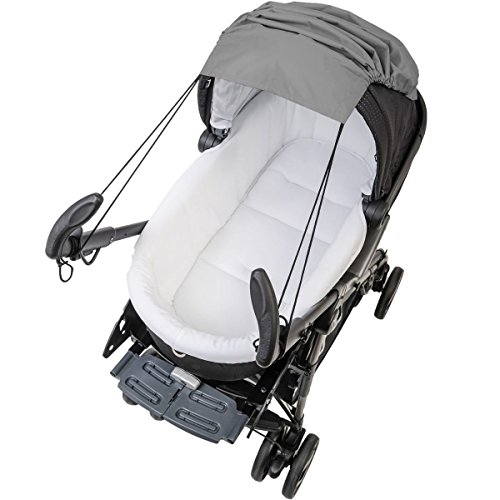 Sonnensegel (UV-Schutz 50+) für Buggy / Kinderwagen (Oxford Polyester) - 3