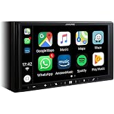 Alpine iLX-W650BT 7&rdquo; Multimedya Sistemi, Apple CarPlay & Android Auto, Bluetooth, 2-DIN, Ultra İnce Tasarım, USB, 4x16W RMS