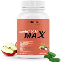 Mars By GHC Apple Cider Vinegar For Fitness Management With All Natural & Herbal Ingredients - 60 Veg Capsules