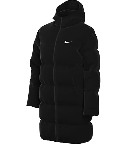 nike statement down longline parka