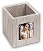 Produktbild ZEP Nara weiß Stiftebox 10x10x11 Holz für 1 Bild 6x8 SS133