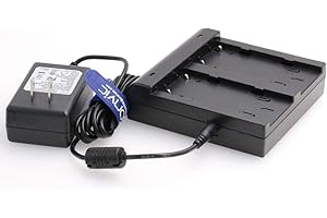 EONVIC Caricabatterie Doppio per Trimble 5700/5800 / r8 / GPS r7 54344 tsc1 GPS Receiver Batteria