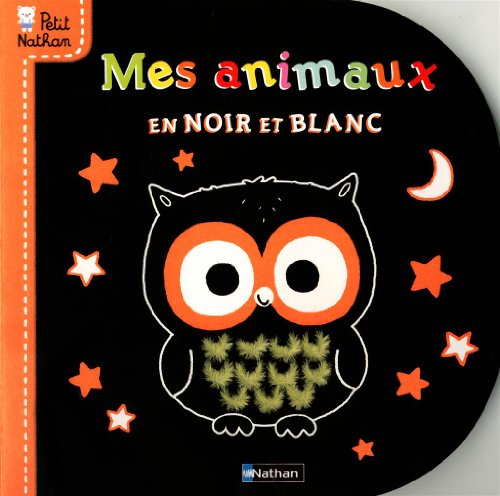 couverture de : Mes animaux en noir et blanc