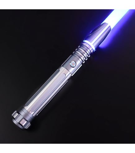 Lichtschwert Für Erwachsene 2-in-1 - Metall Griff, 12 RGB Farben, 82cm Klinge