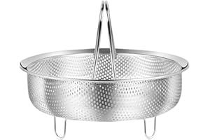 HOMEFURNISHMALL Panier vapeur en acier inoxydable pour légumes - Accessoire pour la cuisine - 14 cm - 24 cm (S)