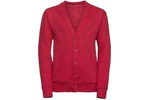 Miss Chief Girls School Cardigan Fleece Sweatshirt Uniform Schoolwear Age 2 3 4 5 6 7 8 9 10 11 12 13 14 + Adult Sizes