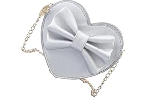 SOIMISS Sac De Coeur Sac À Main Coeur Sac À Main Pour Filles Sac À Bandoulière Bowknot