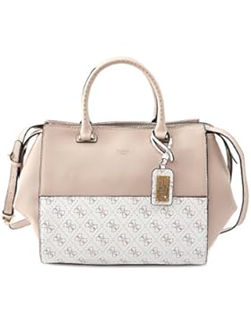 GUESS TASCHE - Hailey - Satchel - Nude Multi