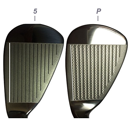 Generic-Japan-WaZaki-Black-Finish-WL-IIs-4-SW-Combo-Hybrid-Irons-USGA-R-A-Rules-Golf-Club-Set-Headcoverpack-of-16Regular-Flex