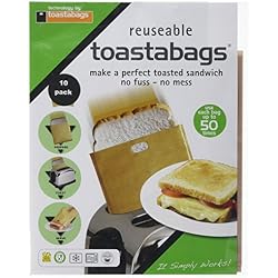 Toastabags Lot de 50 Utilisation, doré, Lot de 10