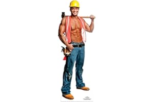 Chippendales Billy Construction Workers Construction Worker Cardboard Cut-Out approx. 2 "