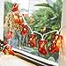 Produktbild YANJINGHONG Weihnachten Lichterkette,LED-Weihnachtslicht Der Socke,3M Metall Lichterketten Weihnachtsschmuck Schlafzimmer,Weihnachten,Party,Garten.(30 Warme Weiße Lichter),Red