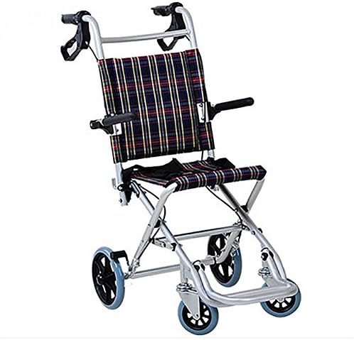 G&amp;M Wheelchair Folding Lightweight Child Elderly Lightweight Scooter Portable Travel Aircraft Trolley Older People , 36cm