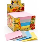 8x8 cm Renkli Not Kağıdı 250 Yaprak &ndash; Yapışkansız Kare Not Blokları Ofis Okul ve G&uuml;nl&uuml;k Kullanım İ&ccedil;in