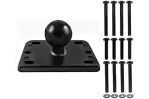 RAM Mounts (RAM-B-345) Motorcycle Brake/Clutch Reservoir Cover Base with 1" Ball Centered